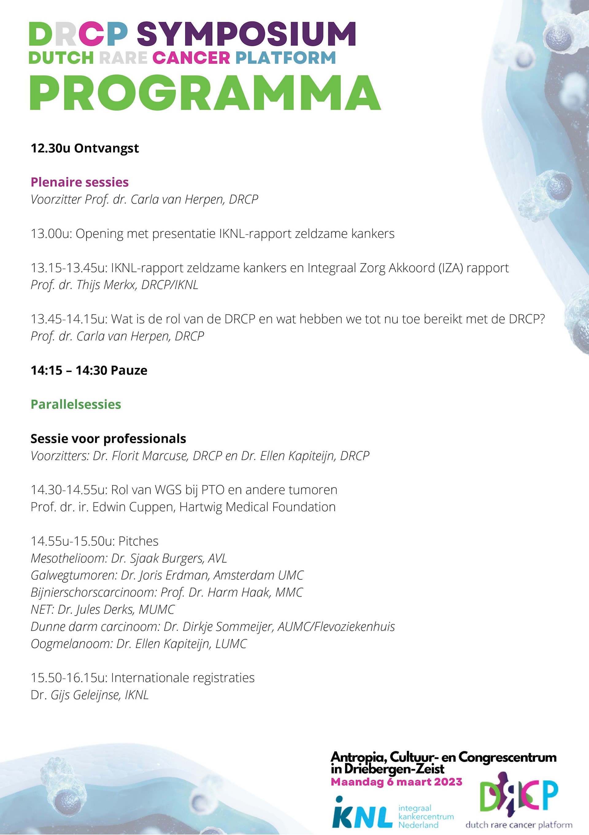 DRCP Programma 2023